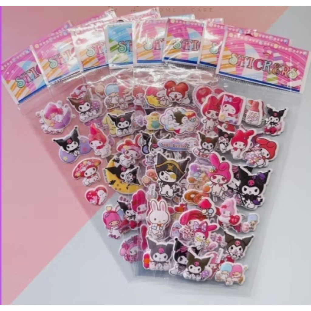 

Stiker Timbul 3D / Stiker Karakter / Stiker Mainan Anak Tempel Lucu