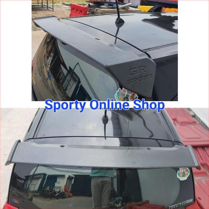 Spoiler Mobil Calya Sigra GR Sport Sayap Belakang ISK Racing Look