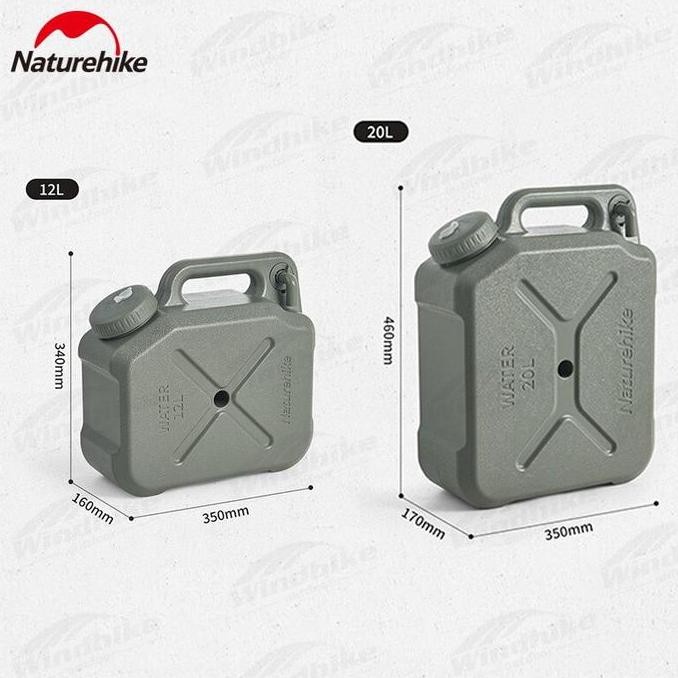 Galon Penyimpanan Air Naturehike CNH22CJ018 Ling Mu Outdoor Bucket