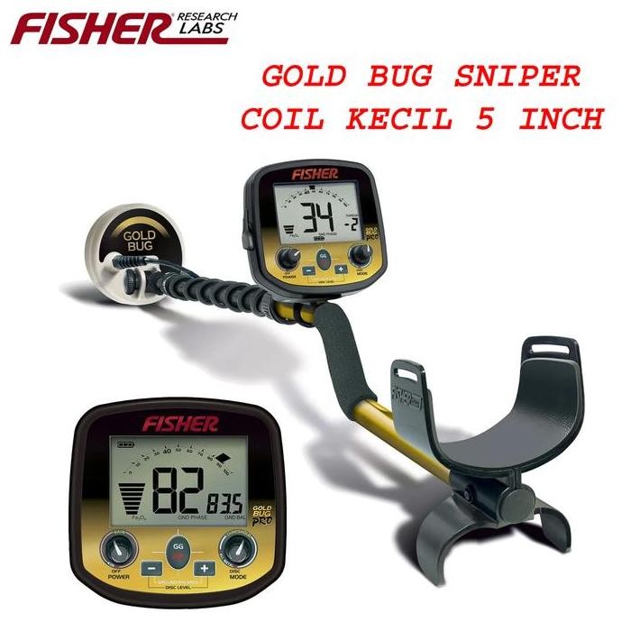 Fisher Gold Bug Pro Gold Silver Metal Detektor Detector Emas Logam Kualitas Terbaik Harga Termurah