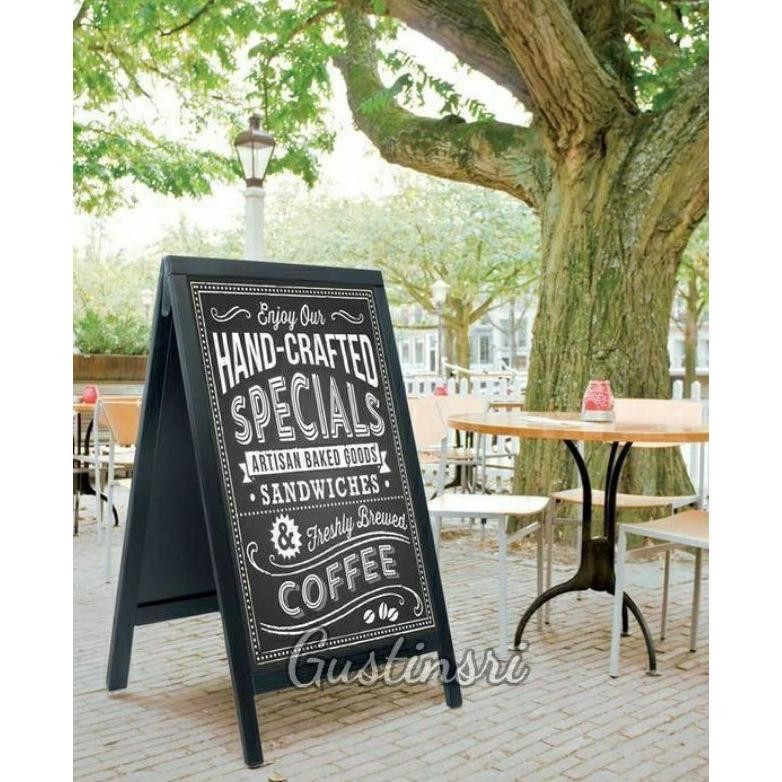 

PAPAN TULIS KAPUR 2 MUKA PAPAN BOARD KAYU PAPAN MENU CAFE DEKORASI PERNIKAHAN DEKORASI PESTA MAHAR9