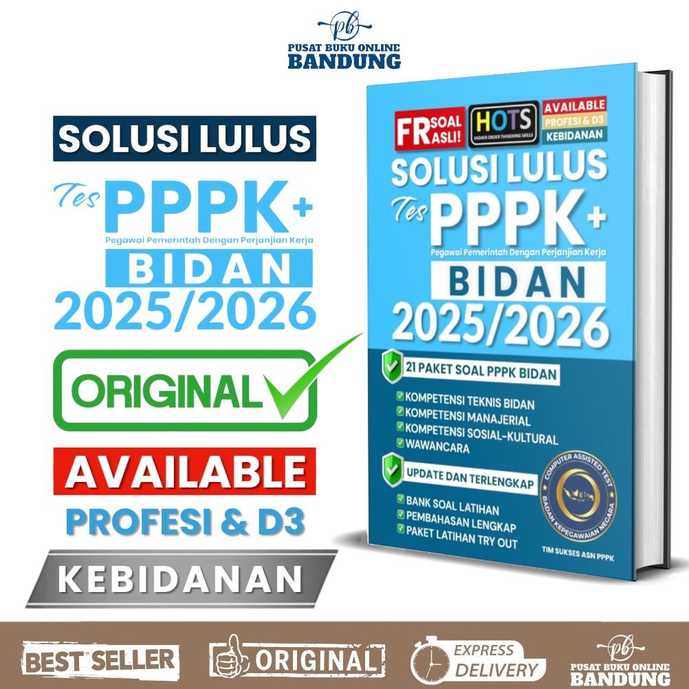 BUKU PPPK BIDAN 2024/2025 PPPK BIDAN 2024 CPNS KEBIDANAN 2024 PPPK KEBIDANAN 2024 2025 DiM