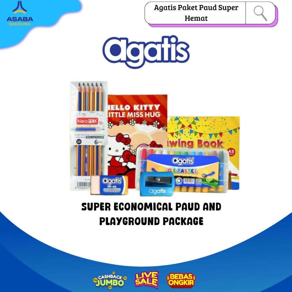

Asaba Bandung - AGATIS Stationery - Paket Paud Super Hemat DiM