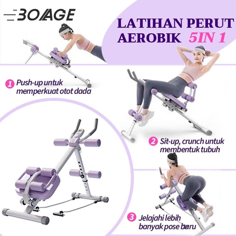 Perut Malas Mesin/Olahraga Peralatan Kebugaran Rumah Wanita Perut Roll Mesin Perut Abdominal Curling