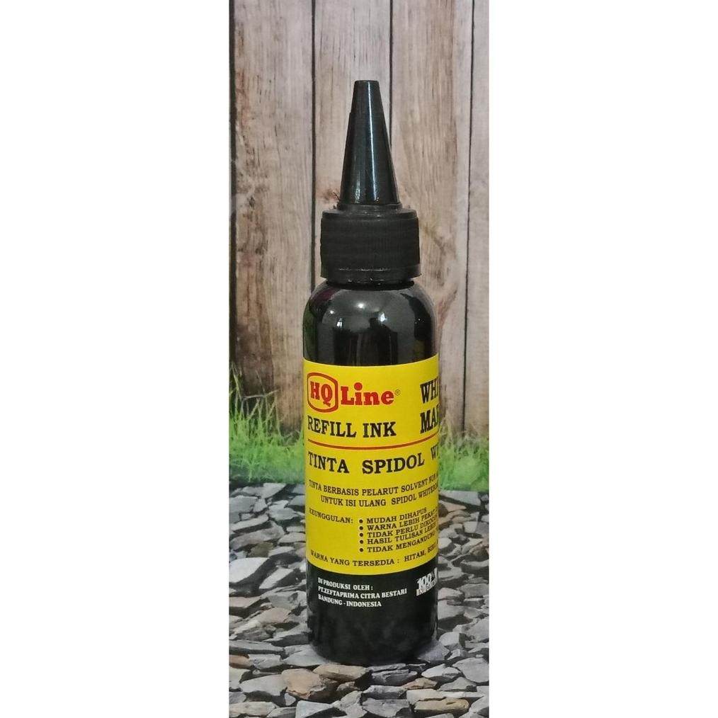 

Isi spidol white board HQ Line isi 100 ml - HITAM DiM