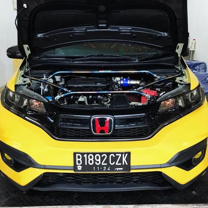 STRUTBAR HONDA JAZZ GK5 STRUTBAR GK5 STRUTBAR 4POINT BURNTIP ROLLBAR