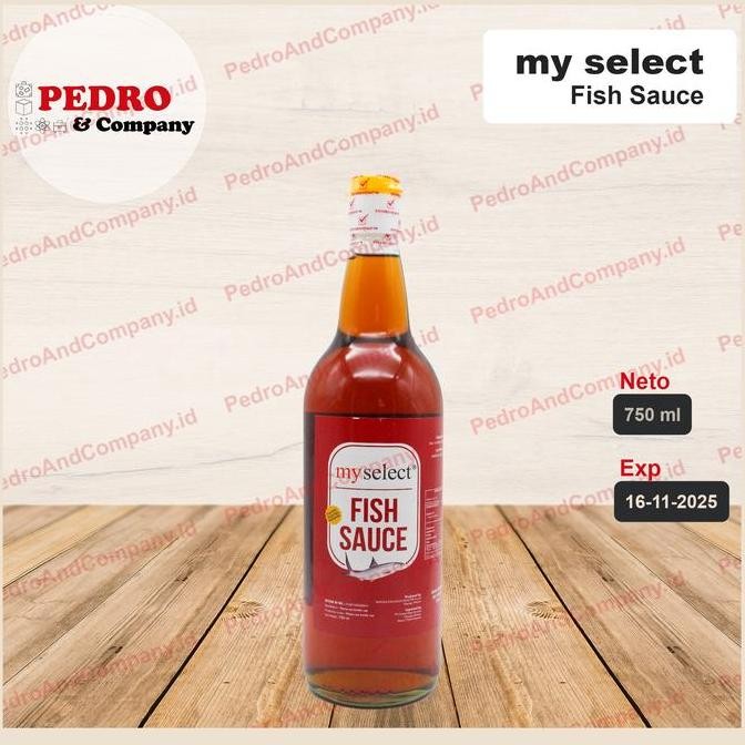 

Myselect Fish Sauce kecap ikan asin 750 ml
