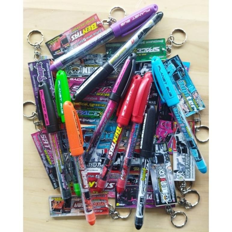 

paket pulpen ganci free sticker bis telolet DiM