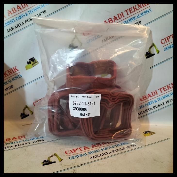 TERMURAH 3930906 GASKET COVER 6732-11-8181 3902666 PC200-7 S6D102 6BT 