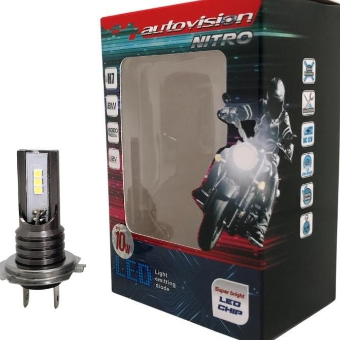 LAMPU LED H7 AUTOVISION NITRO NINJA 250R Z250 R25