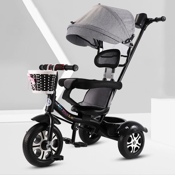 Sepeda roda tiga anak 1 tahun sepeda roda 3 bayi  tricycle  anak sepeda anak roda 3 stroller