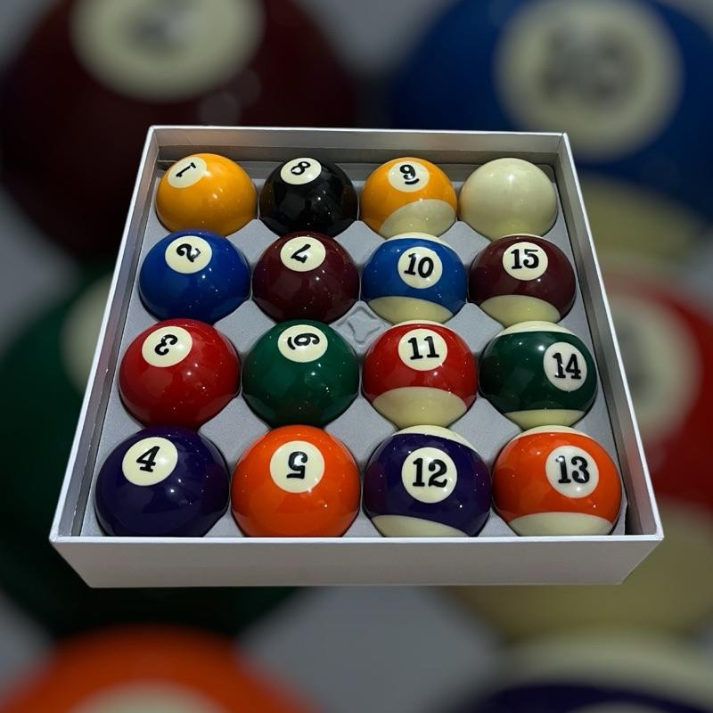 Bola Biliard Scorpion Besar 2 1/4 + Gaco Putih Termurah Best Quality 100% Original