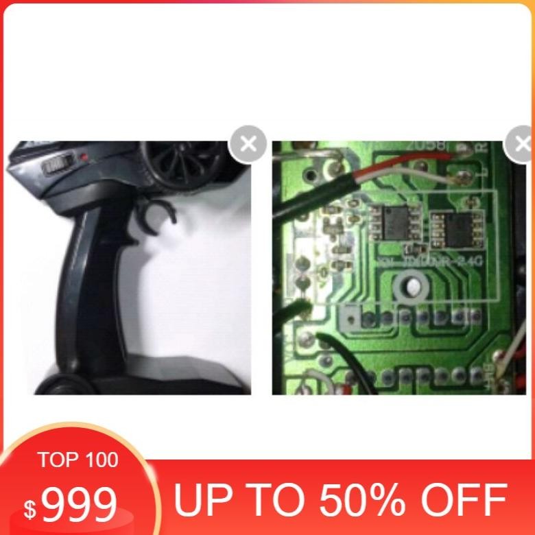 SKEi - Remote RC modul pcb reciever rock crawler mobil remote spare part