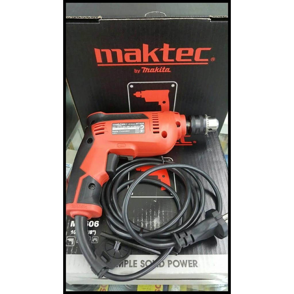 HOT DEAL MESIN BOR TANGAN 10MM MAKTEC MT 606 / MAKTEC MT606 MAKITA 