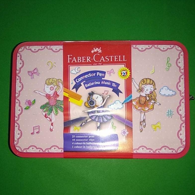 

PROMO!!! Connector Pen Faber Castell Ballerina Music Box Tin DiM
