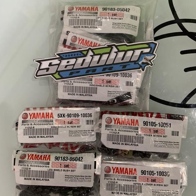Baut Body. Karet Body Fullset Yamaha 125Z Dan 125Zr Original Ygp Harga Spesial