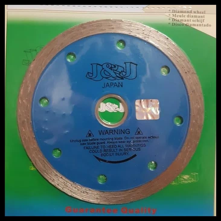 TERBARU DIAMOND WHEEL 4 INCH WET / BASAH MEEL J&J / MERK JJ