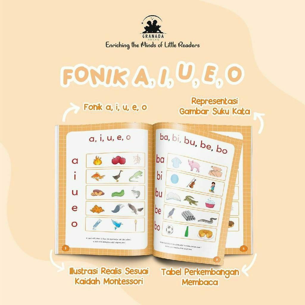 Membaca Menyenangkan Ala Montessori / Joyful Reading The Montessori Way (Granada Books)