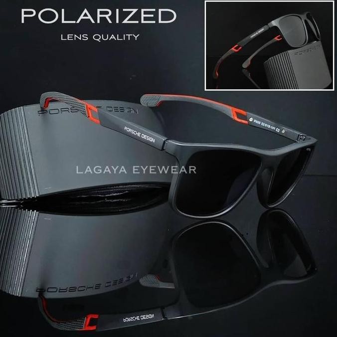 Kacamata Gaya Pria Porsche P 600 Terbaru Lensa Antisilau Sunglasses Pasti Ori