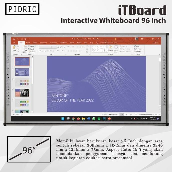 

iTBoard Papan Tulis Interaktif 96 Inch Interactive Smartboard murah