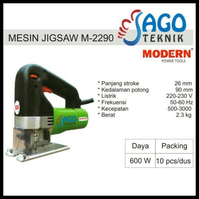 TERMURAH MESIN JIGSAW MODERN M2290 / JIG SAW M 2290 