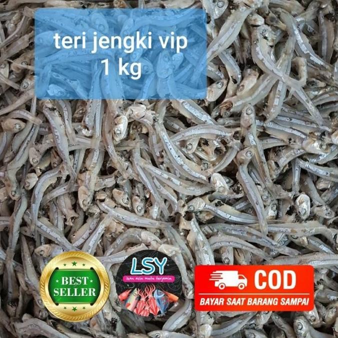 

Ready Siap Kirim!! ikan asin teri jengki bulat H vip 1kg