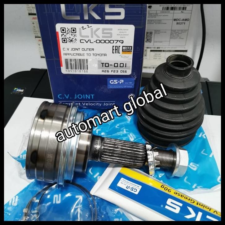 BEST DEAL CV JOINT LUAR SOLUNA COROLLA GL GREAT LKS