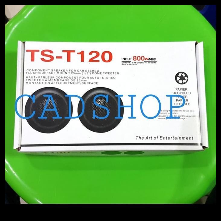 TERBARU TWEETER TS- T120 / TWEETER T120 MOBIL ALL NEW FORTUNER 2016 