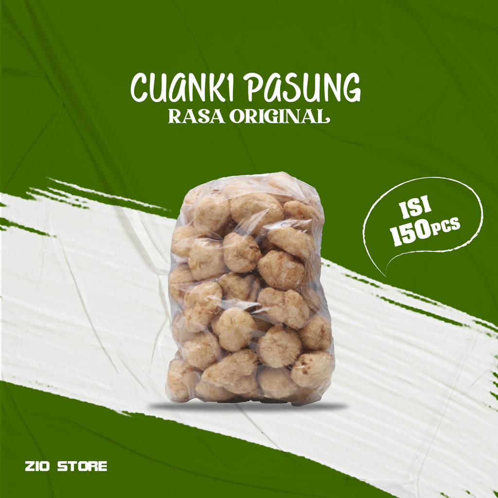 

Cuanki Tahu Pasung Isi 150pc / Cuanki Pasung Tahu Kering Isi 150pc / Toping Baso / Toping Seblak