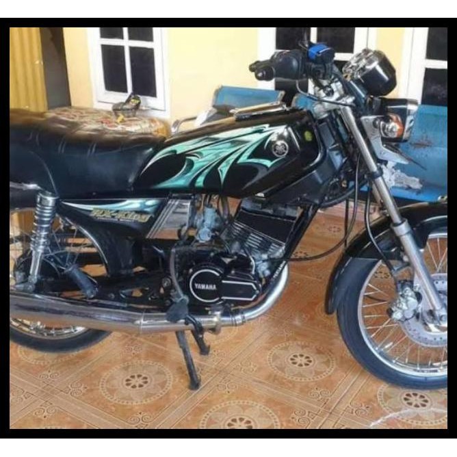 DISKON (ORI) STRIPING YAMAHA RX KING  TAHUN 2006 HITAM KUALITAS ORIGINAL 