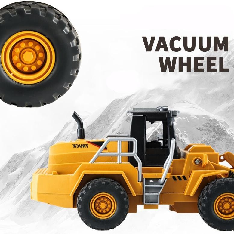 Kolmarket Remote control mobil simulasi remote control dump truck bulldozer wheel loader excavator m