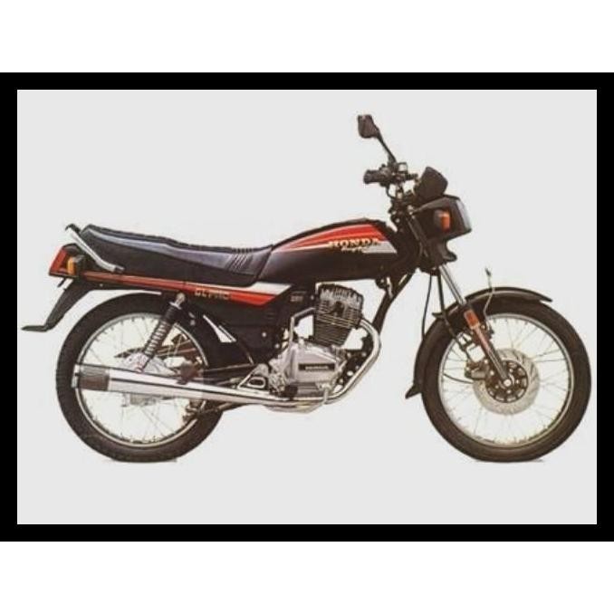 TERBARU (ORI) STRIPING HONDA GL PRO 1985 HITAM MERAH TERBAIK KUALITAS ORIGINAL 