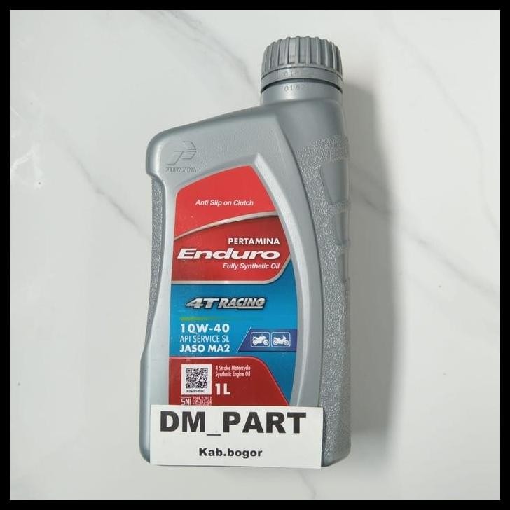 BEST DEAL OLI PERTAMINA ENDURO RACING 4T SAE 10W 40 1L SATRIA FU VIXION BYSON CB150R CBR150 GTR TIGE
