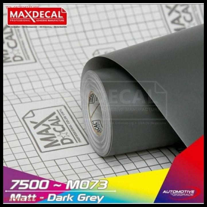 BEST DEAL STICKER STIKER SKOTLET MAXDECAL DARK GREY ABU ABU TUA DOFF 7500 M073 