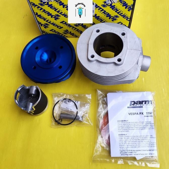 Blok set parmakit biru 177cc Utk PX, Excel Dkk