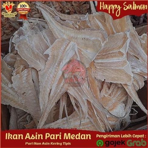 

LANGSUNG KIRIM Pari Ikan Asin 100% Kering Tipis 250gr | Ikan Asin Pari Asli Medan