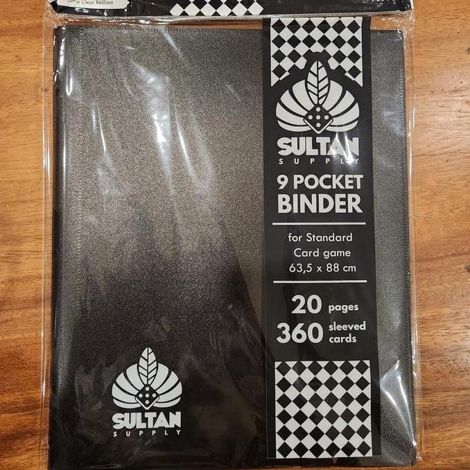 

BEBAS ONGKIR - sultan supply 9 pocket binder original