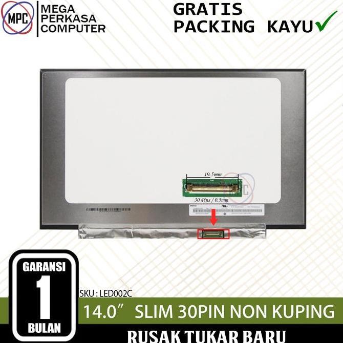 BEBAS ONGKIR - LED LCD Laptop ASUS X409FB-BV A409FB-BV X409FJ-BV A409FJ-BV 30 pin