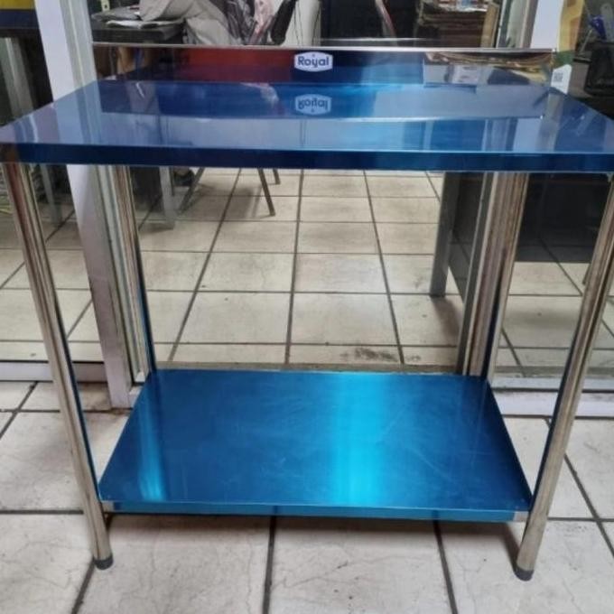 Meja Dapur Kompor Stainless Royal St 101