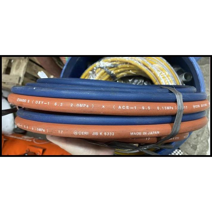 ECERAN SELANG DOUBLE DAIDO / SELANG LAS WELDING JEPANG