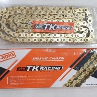 TK Racing 520O 130L Oring Gold Touring Chain Rantai Rante 520 O