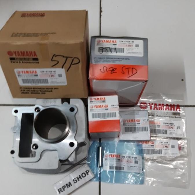 Paket Cylinder Blok-Blok Seher Yamaha Jupoter Z-Vega R New Asli 5TP
