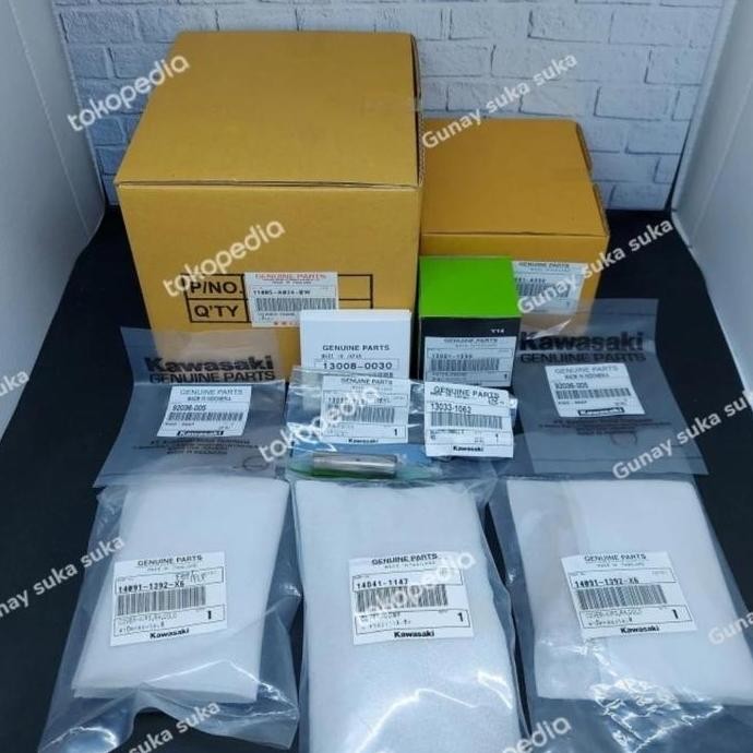 blok gold pdk head pdk set piston kit ninja r rr ss orinal thailan