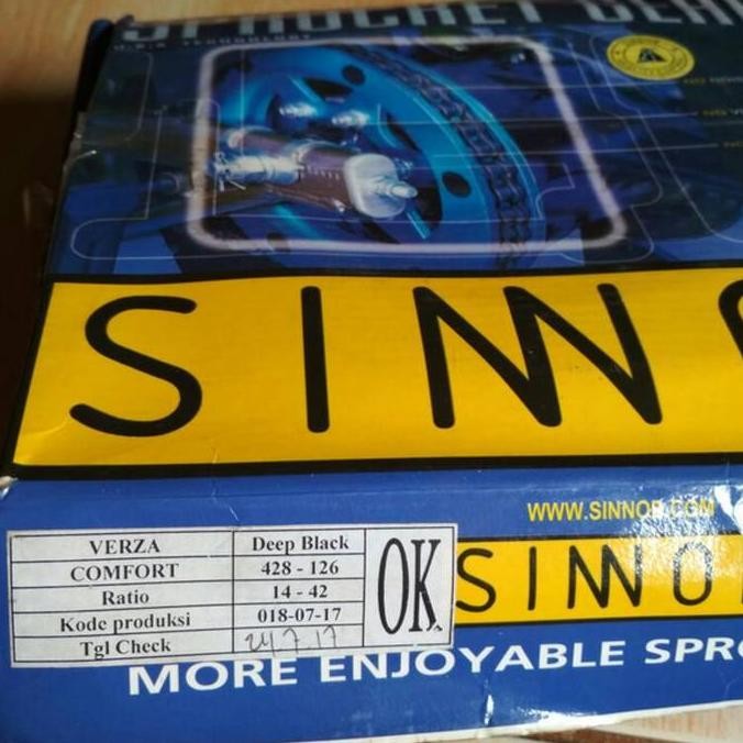 Gear Set Sinnob Verza Comfort preorder