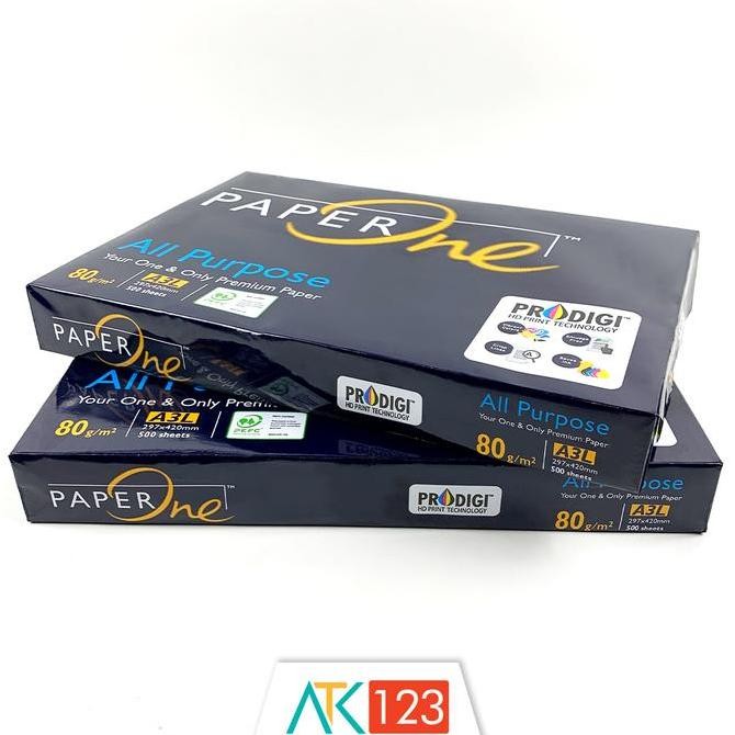 

TERBARU - Kertas HVS A3 80 gsm - Paper One