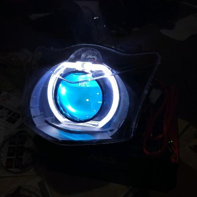 Biled Beat Karbu Fullset Mika reflektor Relay Motorcycle