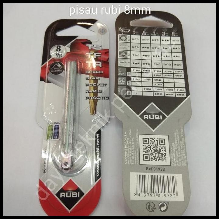 

BEST DEAL PISAU RUBI 8MM - PISAU POTONG GRANITE RUBI 8MM - ALAT POTONG RUBI !!!!!