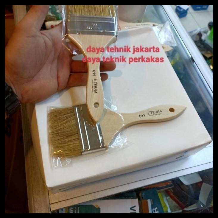 

TERMURAH ETERNA KUAS 2.5" / KUAS CAT ETERNA 2 1/2" DT !!