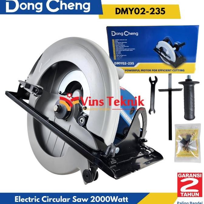 Mesin Gergaji Kayu Sirkel Circular Saw 9" 235MM DONGCHENG DMY02-235 DMY235