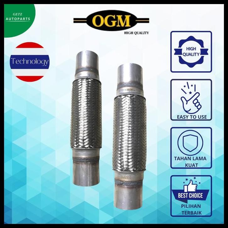 GRATIS ONGKIR FLEKSIBEL / FLEXIBLE KNALPOT MOBIL HONDA ACCORD VTI OGM HIGH QUALITY 